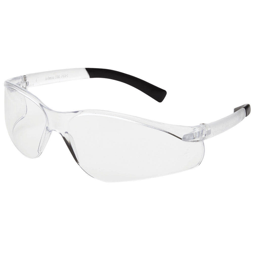 X330 SAFETY GLASSES - CLEAR TINT - HARD COATED